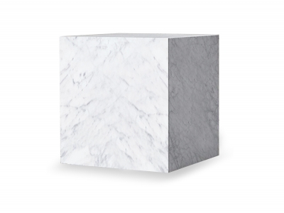 Natural Italian Carrara White Coffee Table