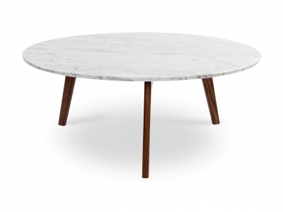 Natural Italian Carrara White Coffee Table