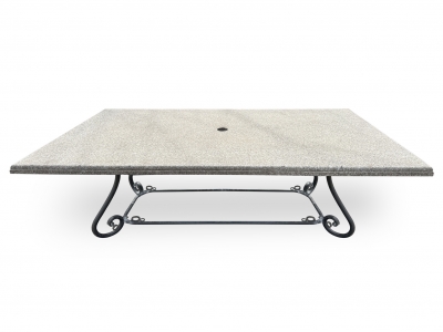 Natural Granite Matte Garden Dining Table
