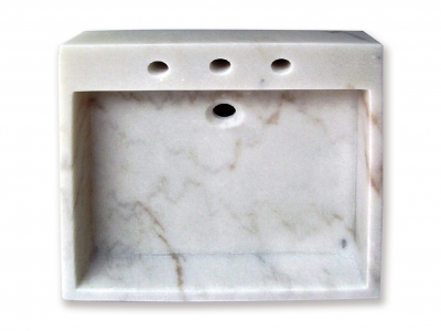 Natural Guangxi White Marble Bathroom Vanity Top