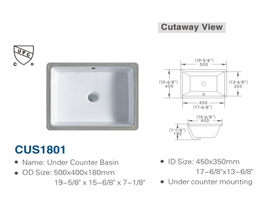 Under Counter Basins