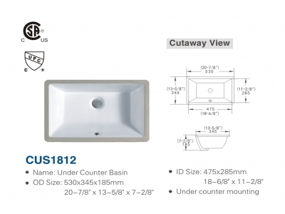 Under Counter Basins