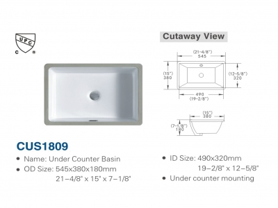 Under Counter Basins